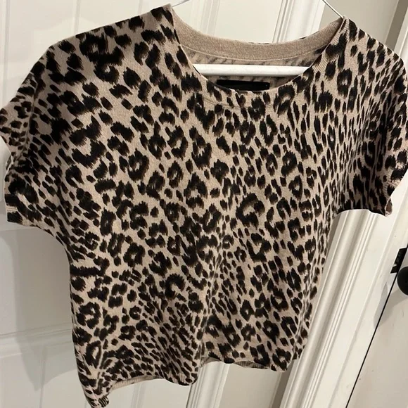 Le Superbe Cashmere -Frances Crop Sweater Top - Picture 3 of 12